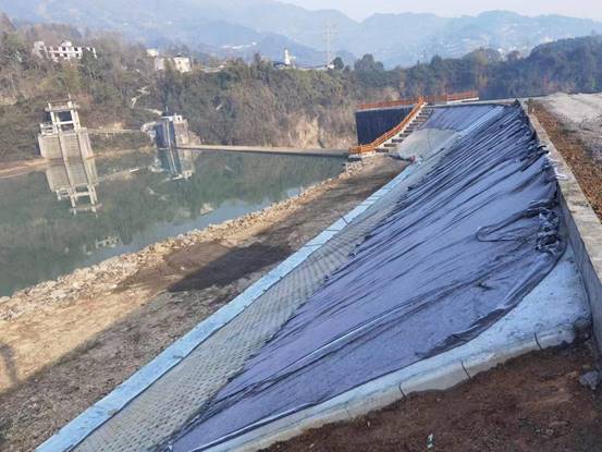 国能长源恩施公司龙王塘电站堆石坝右岸土坝安全加固项目